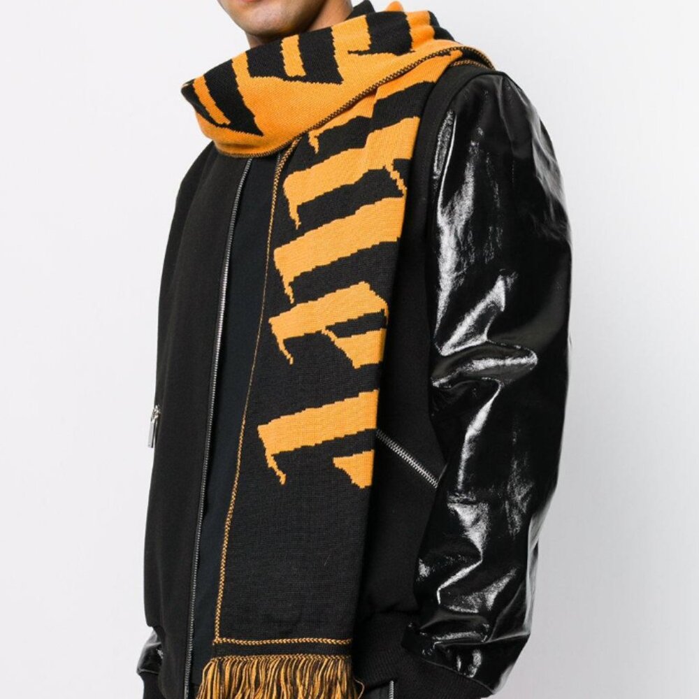 BNWT AW17 BLOOD BROTHER DARK THAMES SCARF